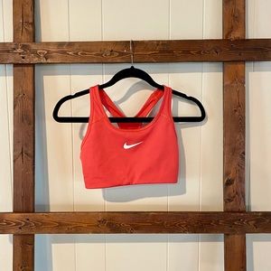 NIKE Dry Fit Red Sports Bra- SIZE S